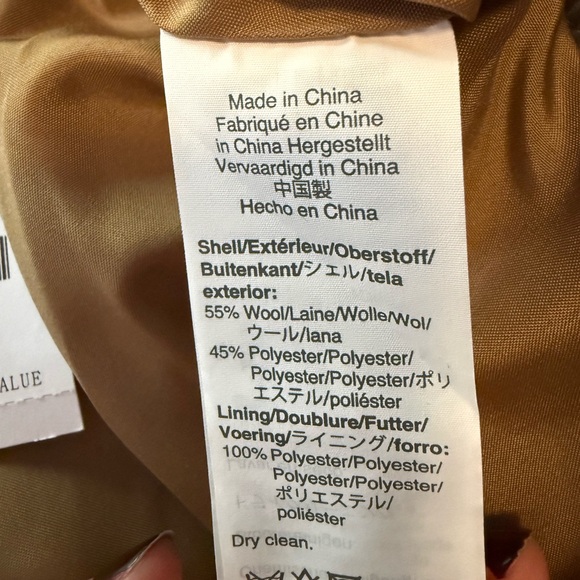 J. Crew Classic Tan A-Line Skirt NWT Size 4 - Picture 9 of 12